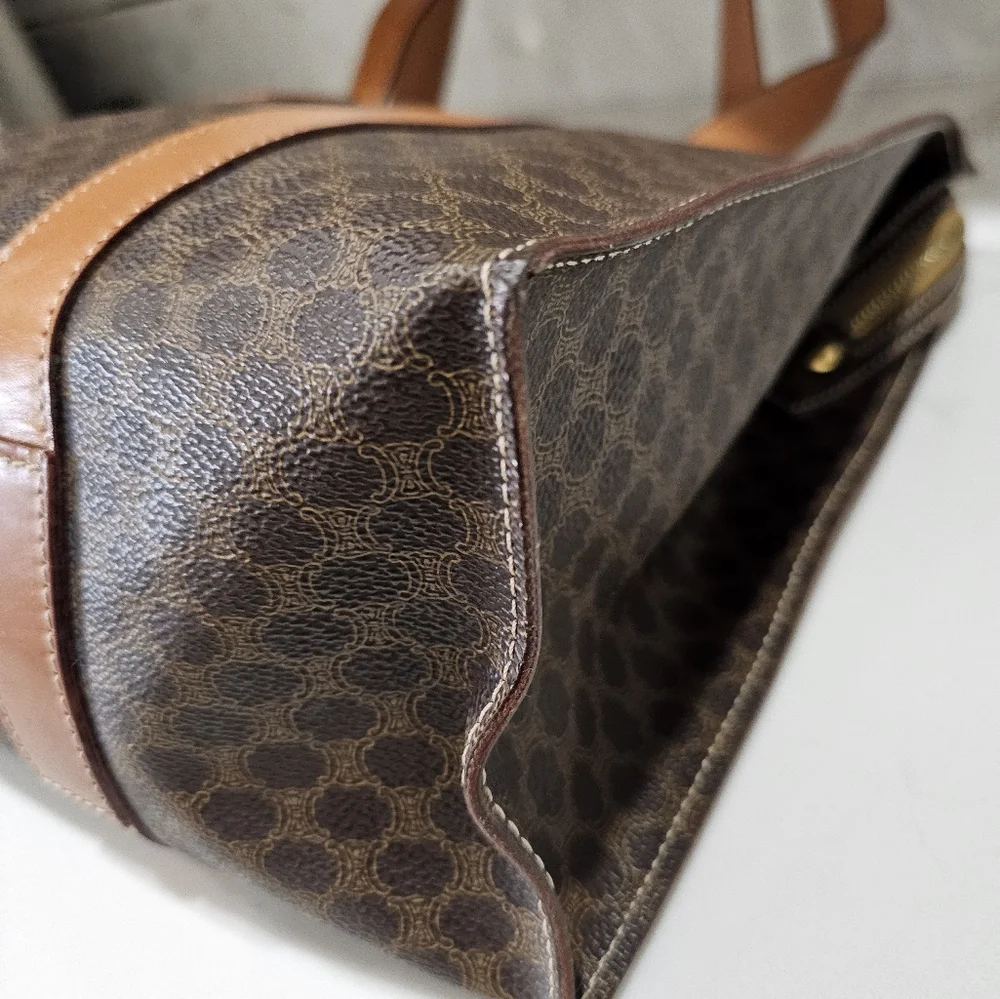 CelineTote Bag Macadam Brown